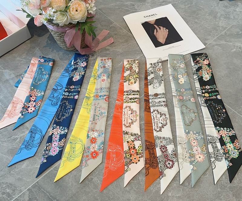 Hermes silk ribbon hm01